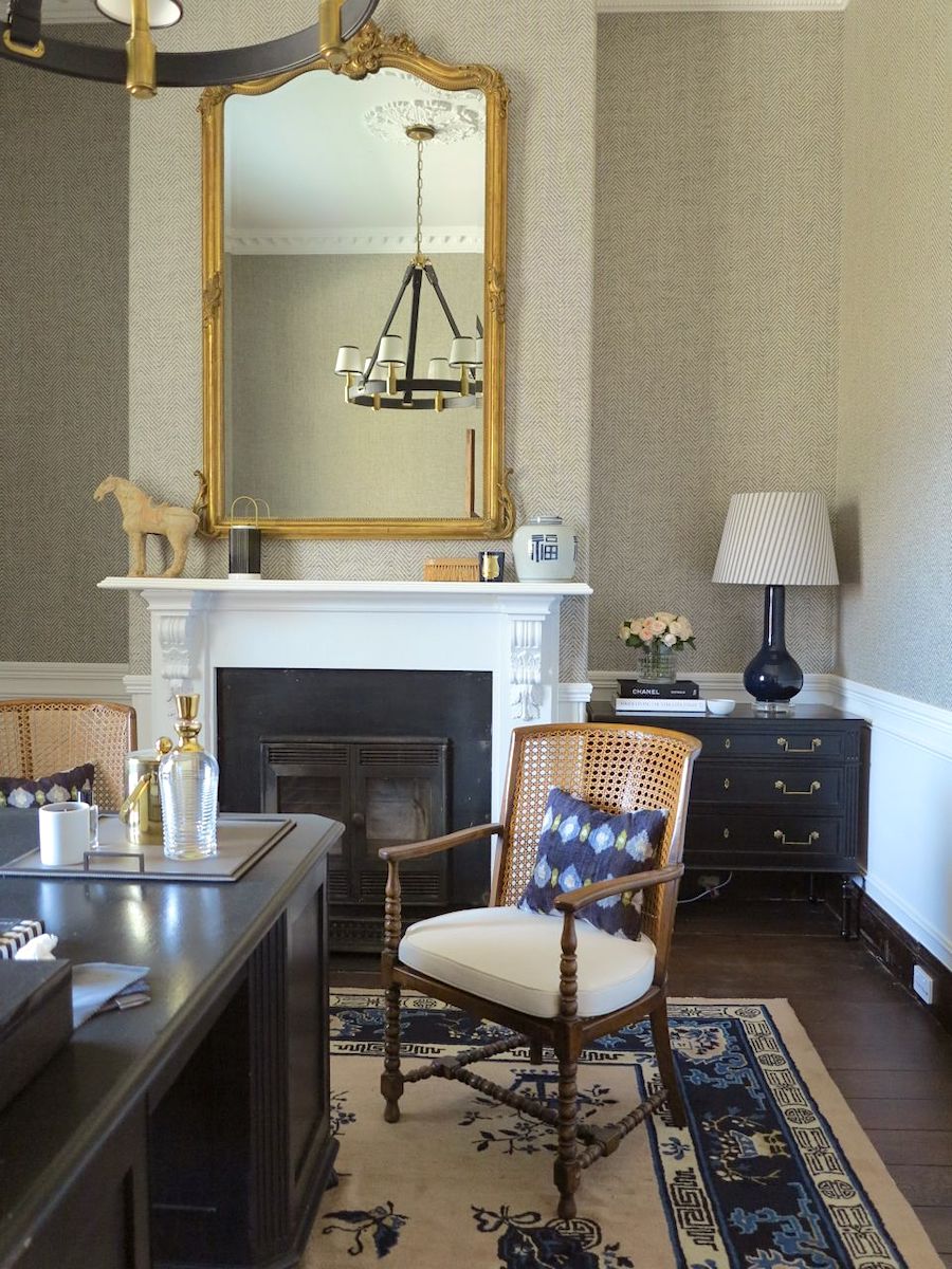 Best neutral color scheme - white walls - Steve Cordony - Rosedale Farm Living room - Steve Cordony office