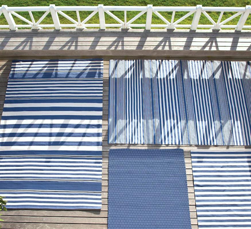 Dash and Albert Rugby Stripe rug