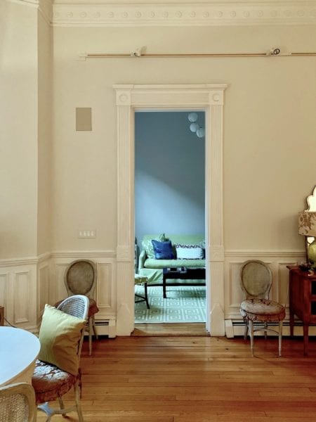 doorway to den - French Doors