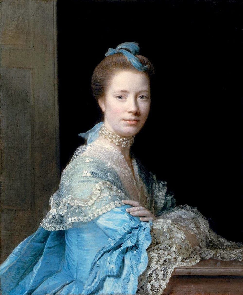 Jean Abercromby, Mrs Morrison of Haddo", Allan Ramsay, 1767 photo - York Museums Trust