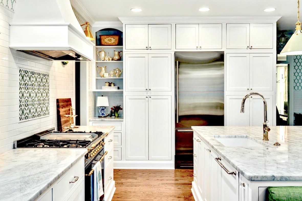 kitchen remodel Fhiaba refrigerator- floor to ceiling cabinetry