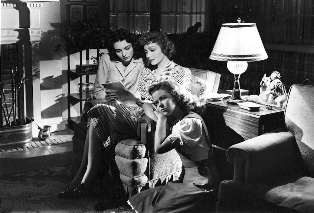 via the best picture project - since-you-went-away- 1940s film - human scale furniture