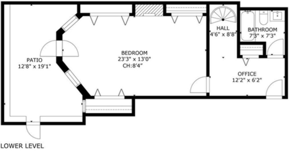 457 Beacon Lower Level