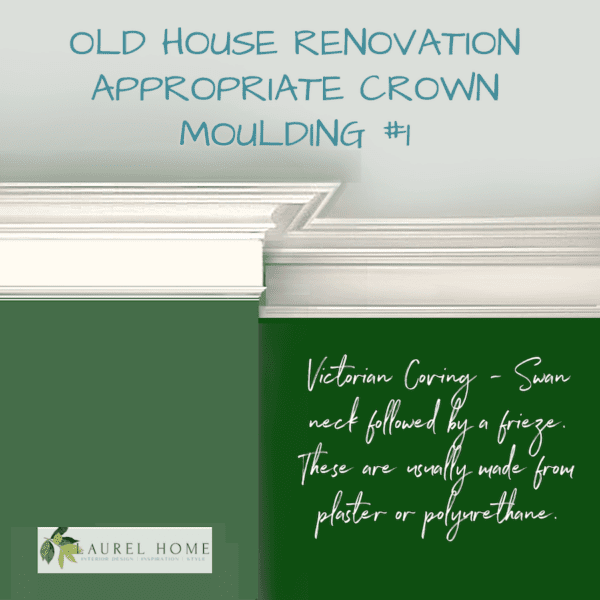 appropriate Victorian crown moulding #1