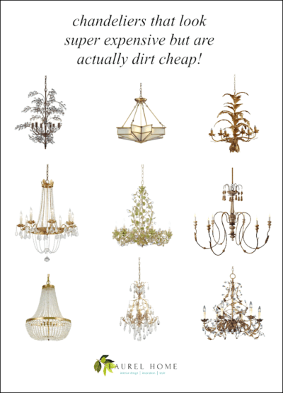 cheap chandeliers that look expensive