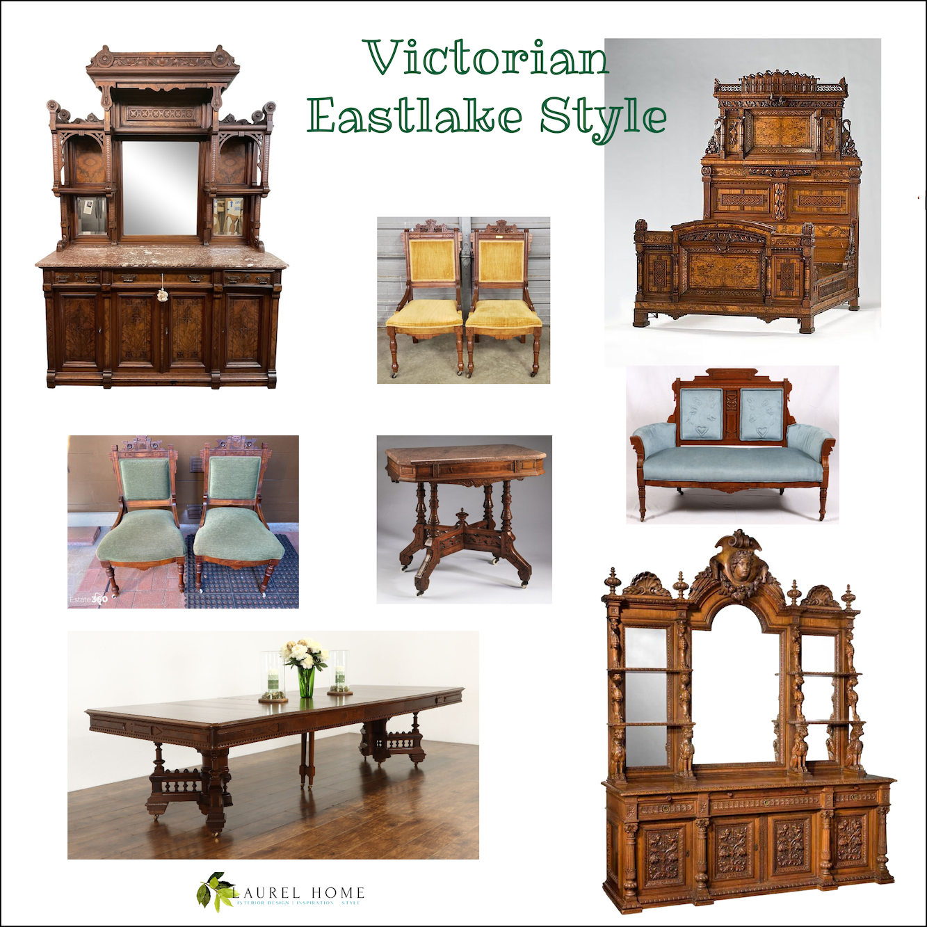 Eastlake Victorian furnishings