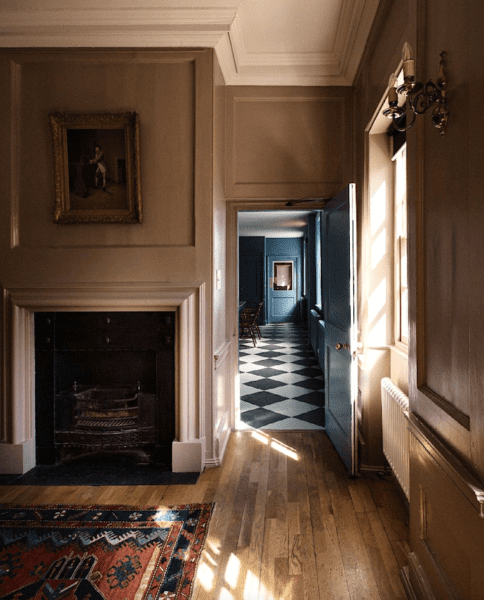 Farrowandball - @museumofthehome handsome English room