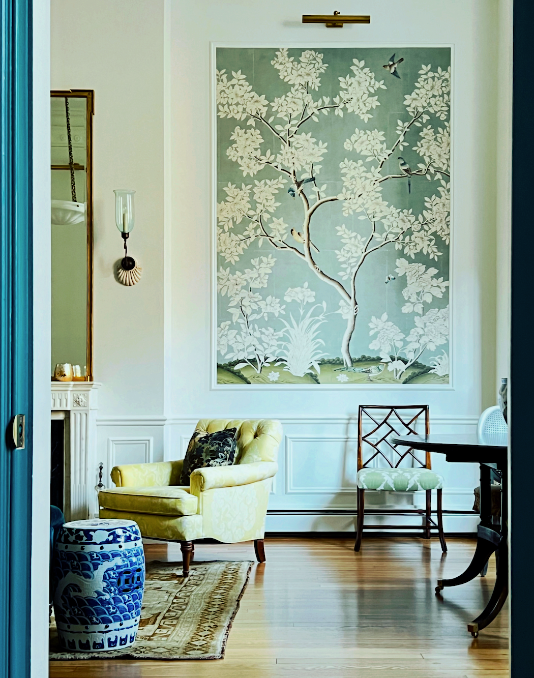 Gracie panel living room June 2025 dining area