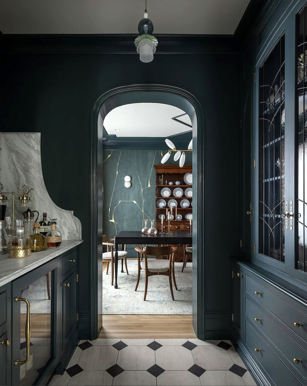 hinteriordesign on Instagram - stunning pantry - Jessical Helgerson - photo:@aaronleitz - Wonderful interior design inspiration.