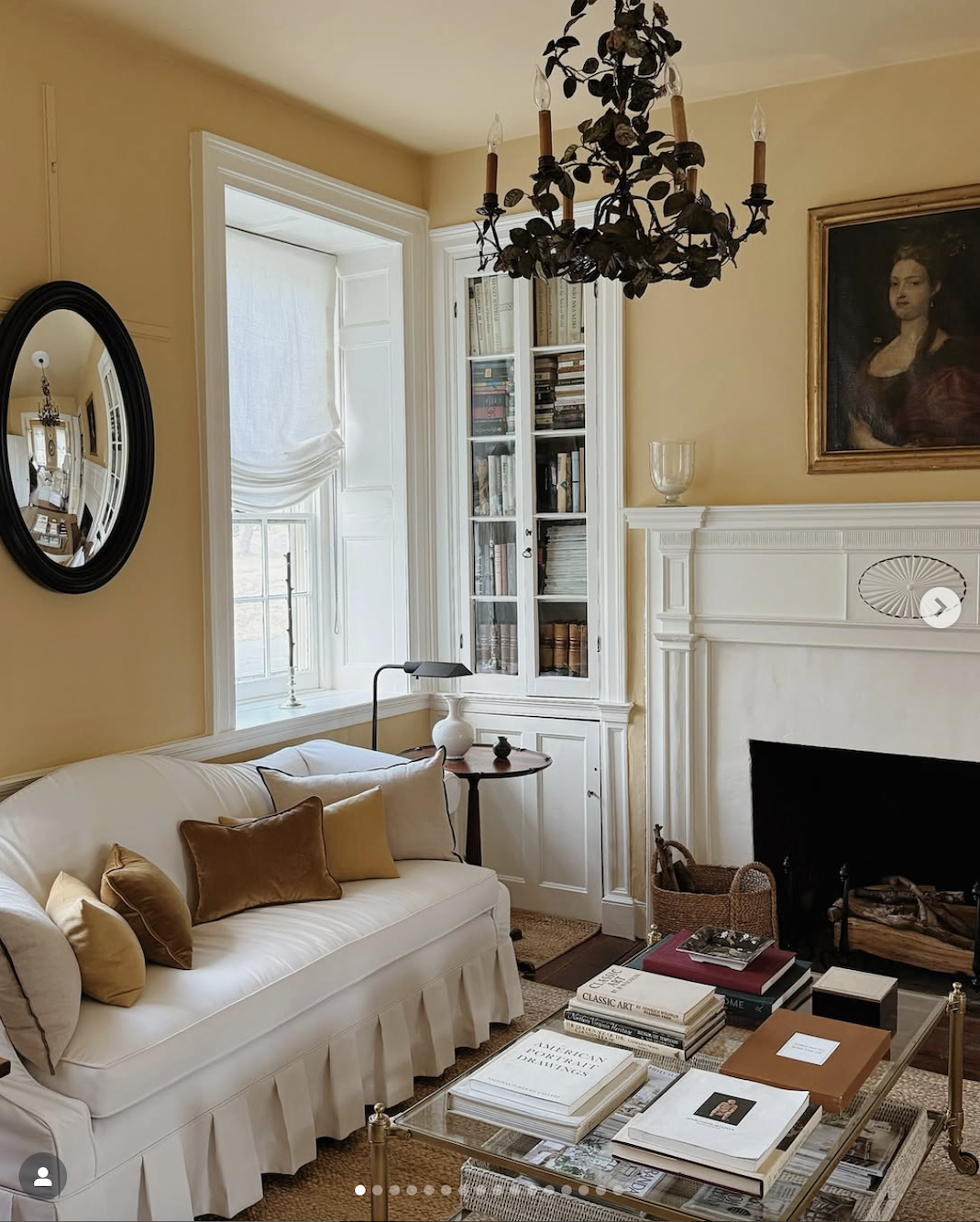 Jyoungdesignhouse on Instagram Josh Young's slipcovered sofa