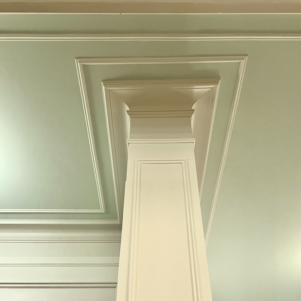 kitchen pilaster - crown - ceiling architectural mouldings