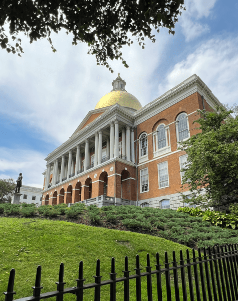 Massachusetts State House on Beacon Hill