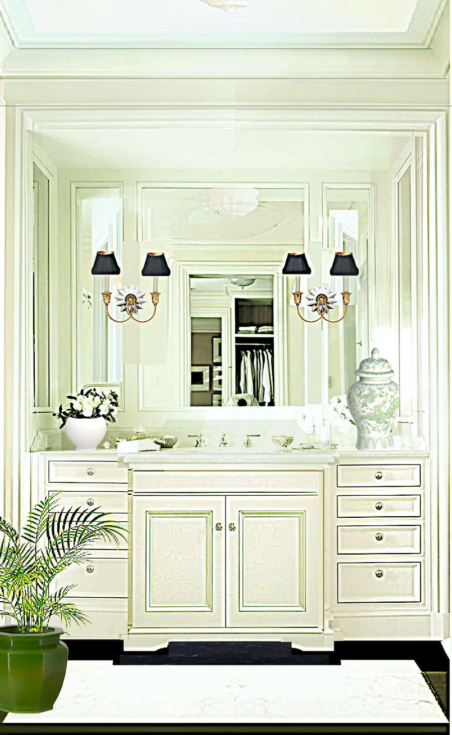 Mistress Bathroom March 2023 #2 - hotel-inspired bathroom ensuite master bathroom design bathroom niche