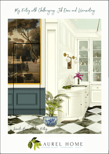 My Entry With Challenging Jib Doors and Wainscoting