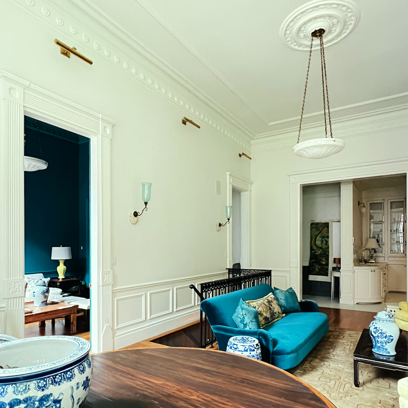 residential lighting my Boston Brownstone