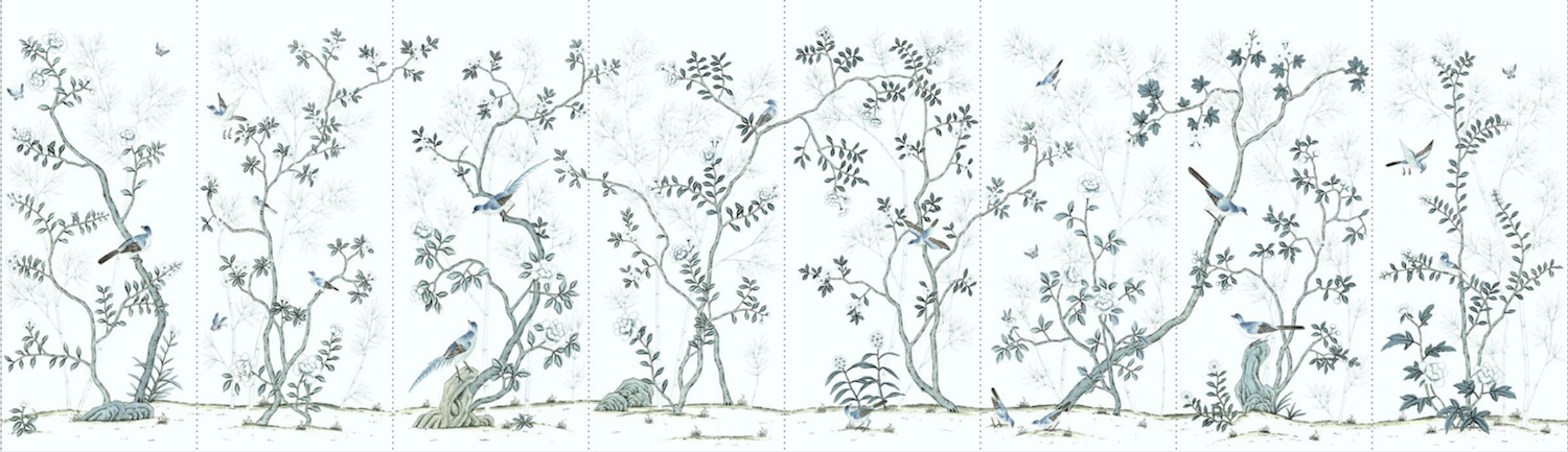 Solitude White - Full Mural - The Mural Source