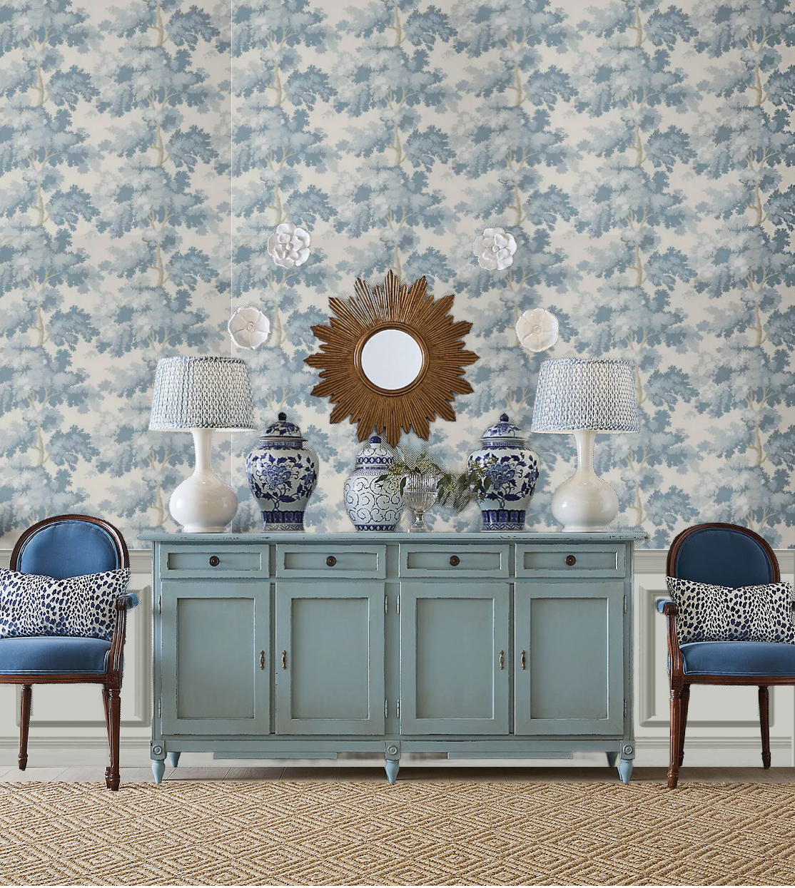 wallpaper Raphael Sandberg blue